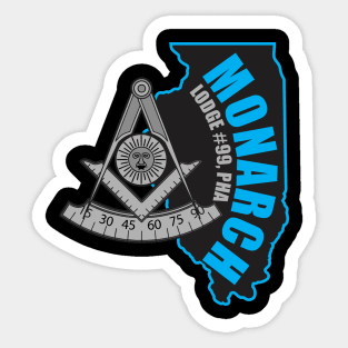 Monarch Lodge PM Sticker